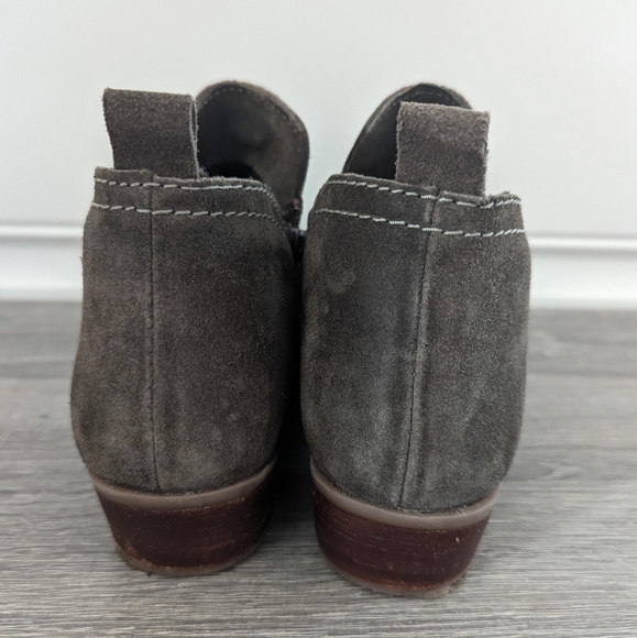 DIBA Layla Suede Taupe Bootie - Picture 6 of 11